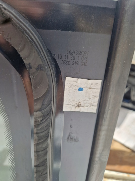 фото №9, Vw caddy стекло боковая bok кузов кузовная зад задняя