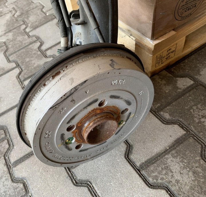 фото №5, Renault kangoo iii iv citan 2021 2022 вісь балка зад підвішування задні барабани