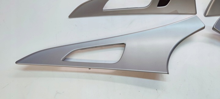 фото №7, Планка dekor декоры дверь audi a6 c7 комплект обычные лакированные серый