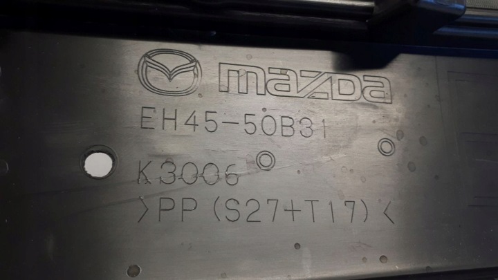 фото №8, Mazda cx-7 2009-2012 рестайлинг молдинг бампер перед
