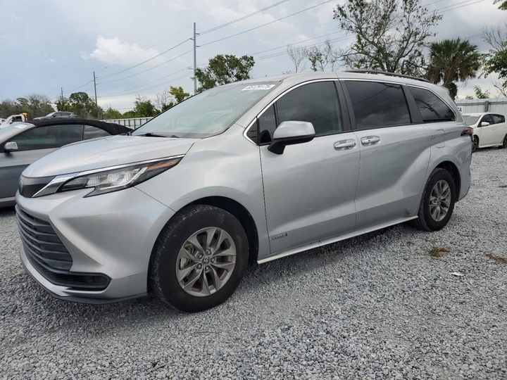 фото №7, Четверть левая задняя крыло левый задний зад toyota sienna xl40 2021