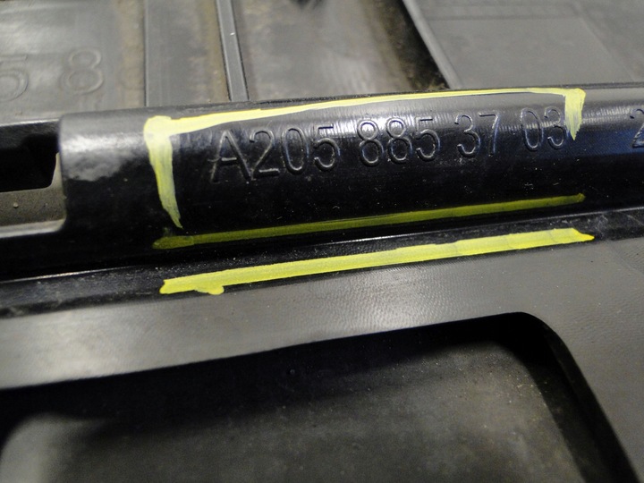 фото №14, Mercedes c клас w205 s205 205 рестайлінг дифузор зад задній бампера amg + рама