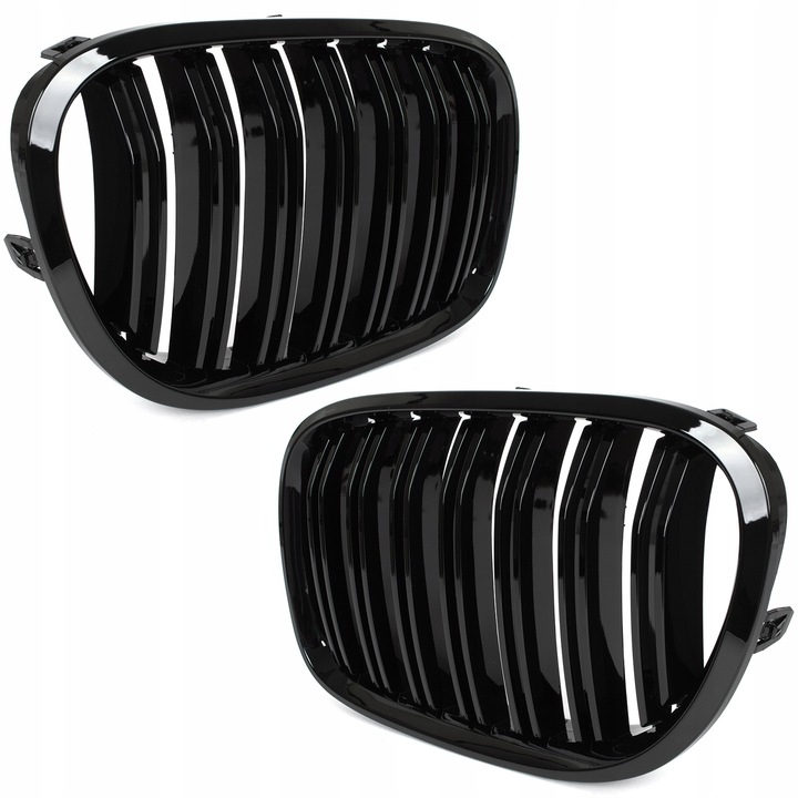 фото №11, Bmw 7 f01 f02 2008-2011 решётка радиатора решётки радиатора решётка решётка чёрный блеск
