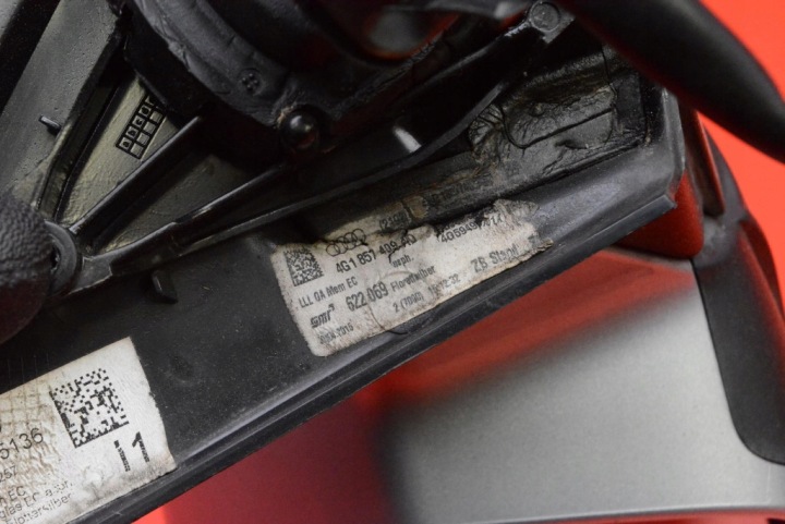 фото №9, Зеркало левое l7zg eu 4g1857409ad audi a6 c7 рестайлинг 14-20 14 pin