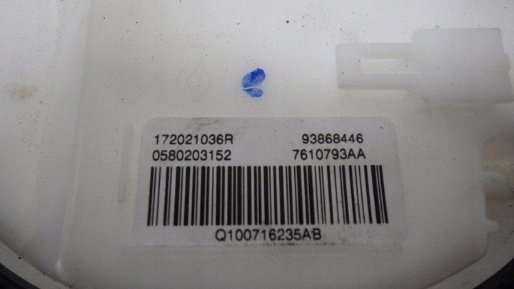 фото №8, Насос пального паливна trafic iii vivaro b 1.6 dci 172021036r 93868446