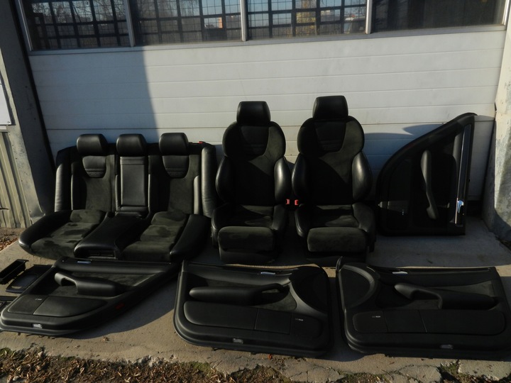 фото №11, Сидіння audi rs6 s6 a6 c5 recaro шкіра алькантара szwajcaria