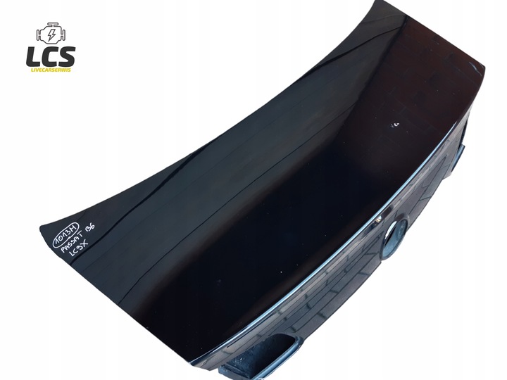 фото №6, Кришка зад чорна vw passat b6 sedan lc9x