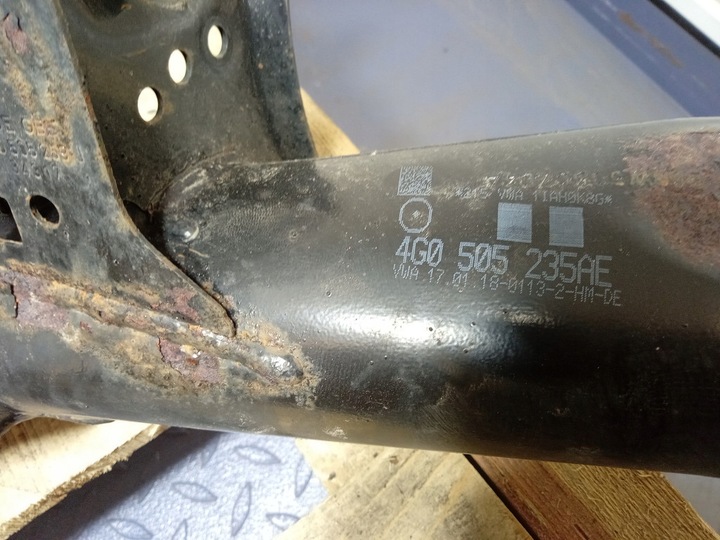 фото №5, Audi a6 c7 quattro балка підвішування зад візок задній 4g0505235ae