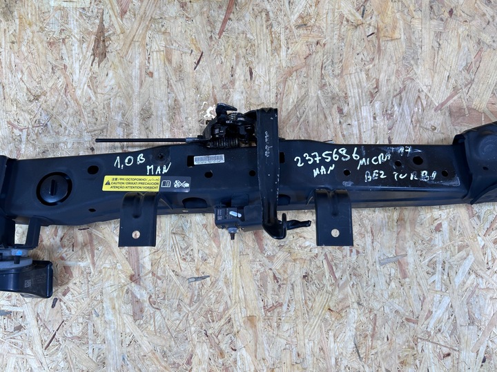 фото №7, Pas переднє підсилювач балка радіатор nissan micra k14 1.0b 2016-