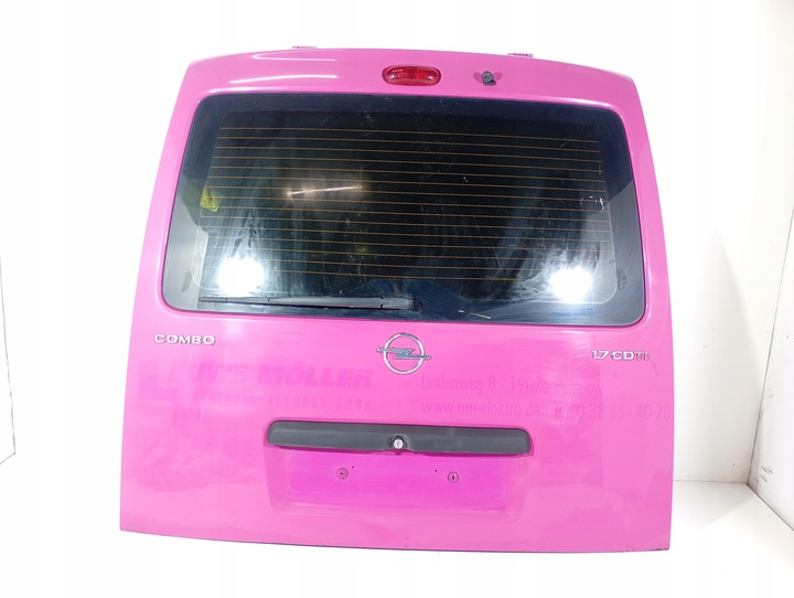 фото №1, Combo c 01-11 крышка задняя зад багажника комплектная покрашенная