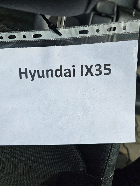 фото №7, Hyundai ix35 сиденья комплект сидений полукожаный