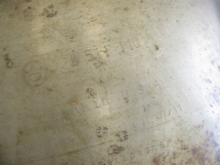 фото №14, Глушитель конечный выхлоп bmw f25 x3 f26 x4 30dx 258km n57 n57d30a