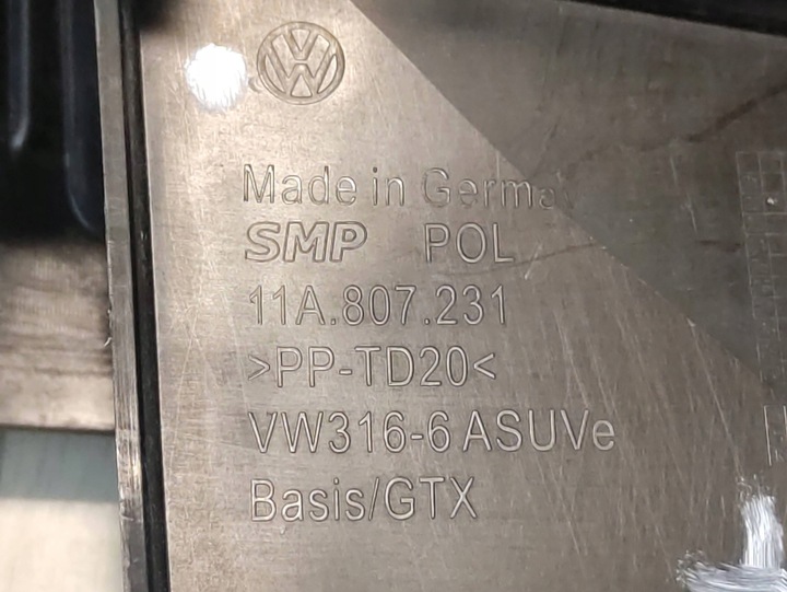 фото №14, Vw id4 id.4 11a підсилювач бампера перед 11a807231