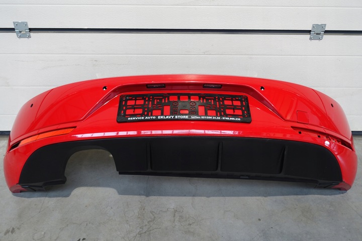 фото №1, Vw beetle 5c r-line бампер зад задній pdc дифузор спойлер ly3d