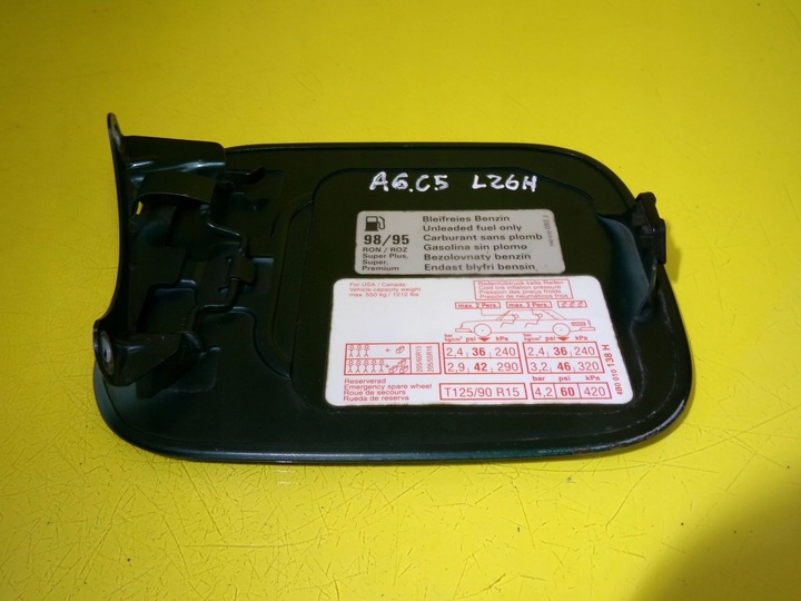 фото №8, Кришка заливання пального audi a6 c5 1h0010092j 4b0010138h код lak: lz6h nr349