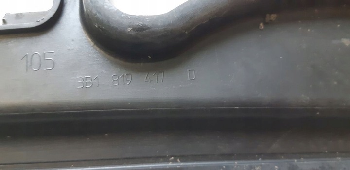 фото №11, Панель під лобовим склом vw passat b5 рестайлінг 2001-2005 оригінал