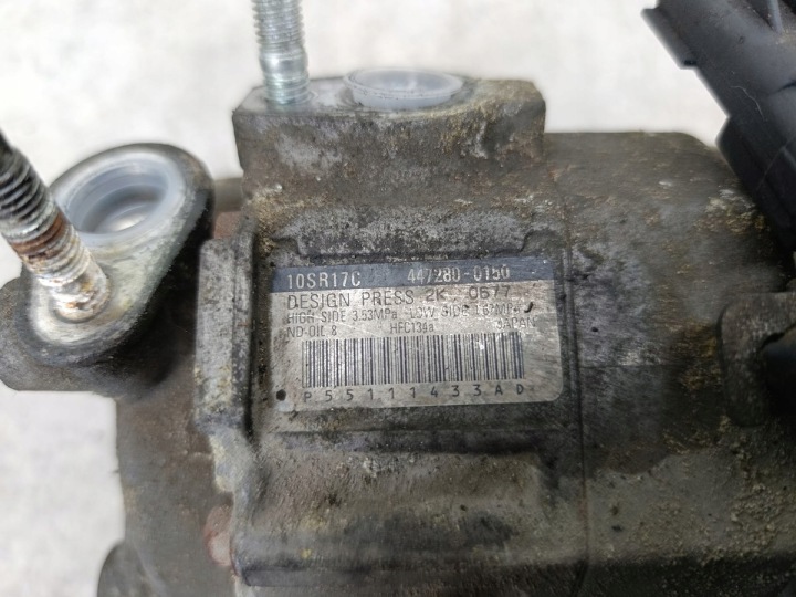 фото №8, Насос, компресор кондиціонера dodge journey p55111433ad 447280-0150 denso