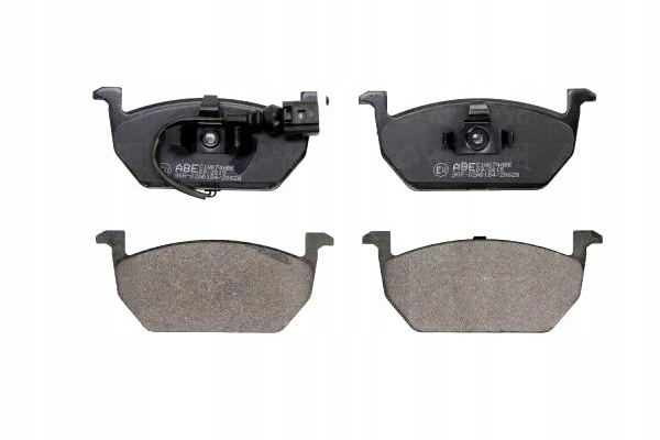фото №2, Комплект тормозные колодки тормозных abe wbp80013a
