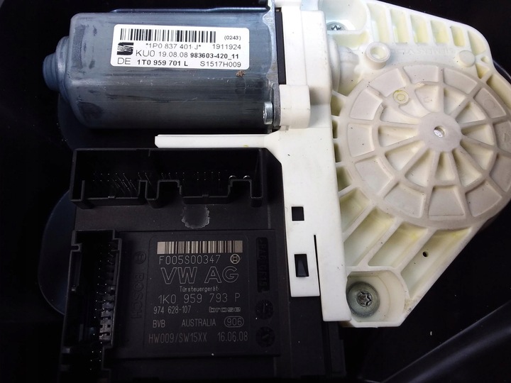 фото №3, Seat leon ii підйомник вікна перед лівий 1p0867435