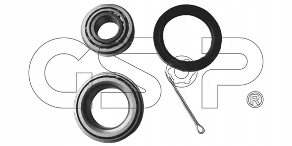 фото №2, Набір підшипник kol зад daewoo lanos 97- gsp