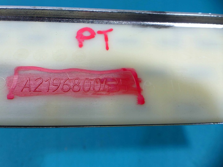 фото №9, Планки накладки пороговые комплект mercedes cls 219