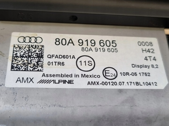 фото №10, Audi q5 sq5 2018 дисплей монитор