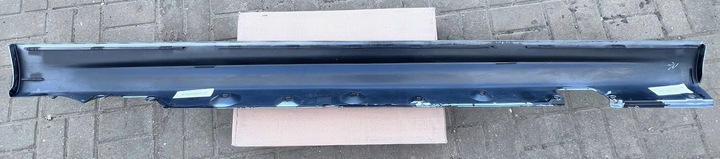 фото №7, Bmw e46 sedan touring планка поріг накладка порогова ліва сріблясто-сірий 8209755