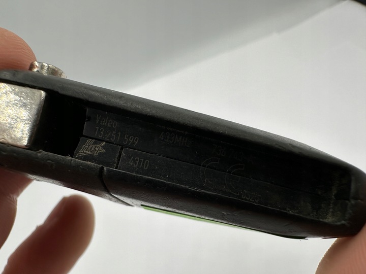 фото №7, Ключ ключ pilot opel astra h vectra c signum valeo 13251599