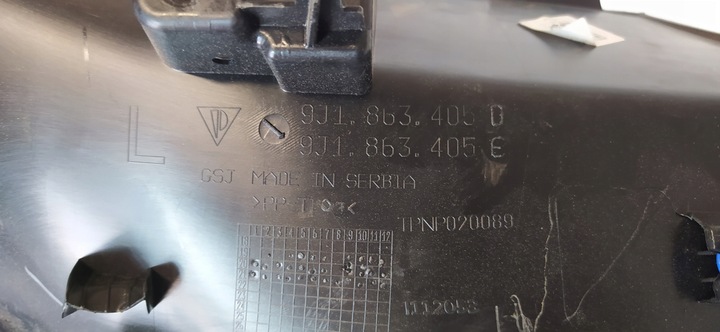 фото №8, Планка порогова задній лівий поріг porsche taycan 9j1