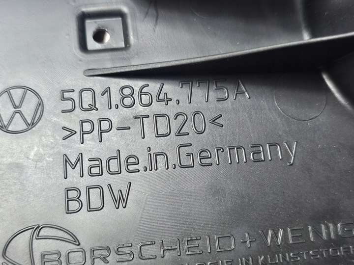 фото №9, Audi a3 s3 8v 16-20 кріплення podnóżka водія 5q1864775a usa