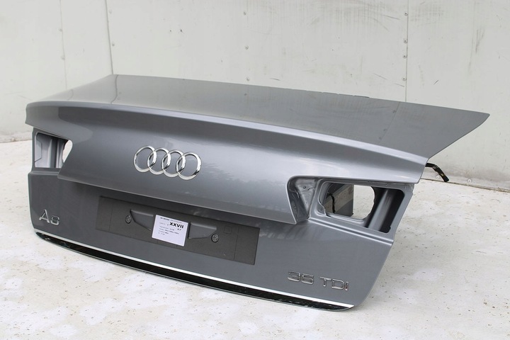 фото №15, Audi a6 sedan зад бампер задній кришка багажника 4g 4g5 лампи q2q2 lx7p сірий