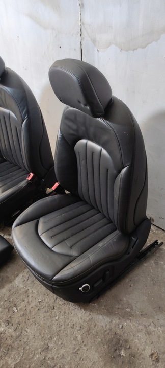 фото №3, Сиденья диван кожа комплект audi a8 d4