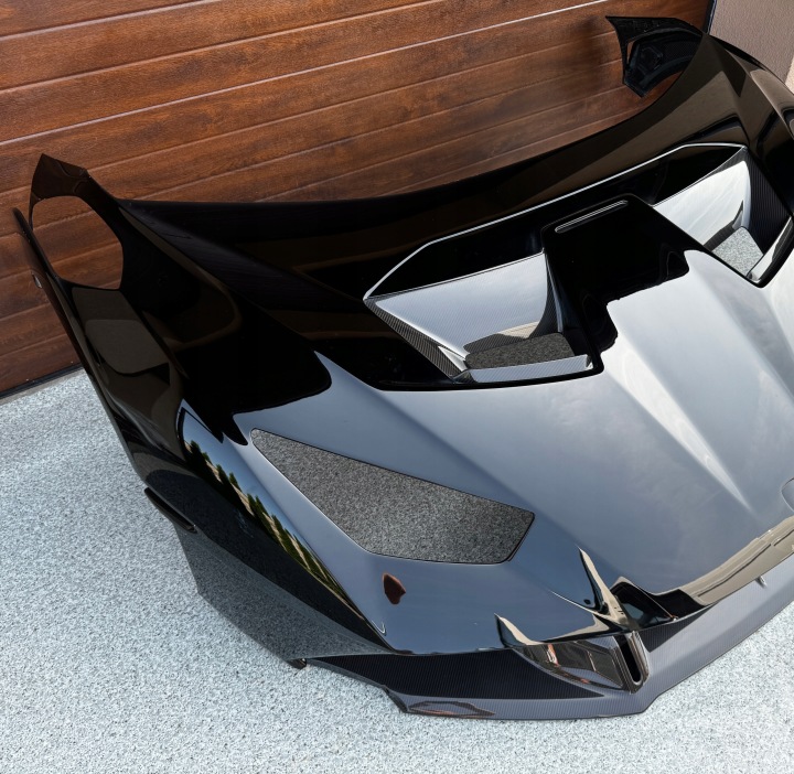 фото №11, Lamborghini huracan sto 4t3 капот бампер bonnet бампер оригінальна