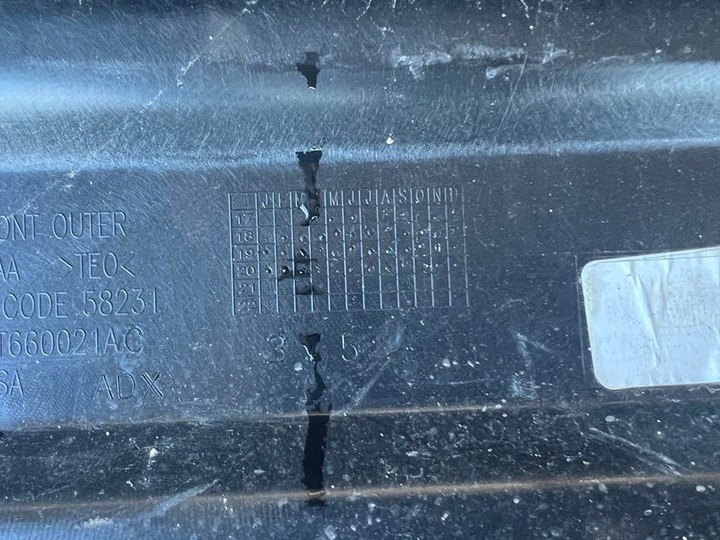 фото №8, Бампер перед переднее jeep wrangler iv 4 jl 17-