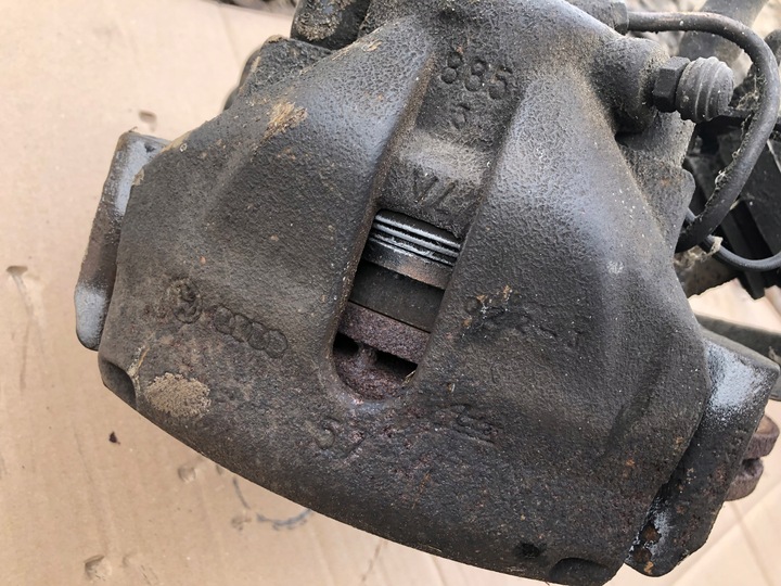 фото №7, Поворотный кулак суппорт диск левая правая 4x4 vw volkswagen passat b5 комплект