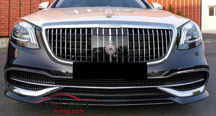 фото №9, Спойлер накладка бампер mercedes s w222 lif 17- m