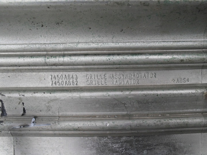 фото №9, Mitsubishi outlander iii 3 12-15 решётка радиатора решётка