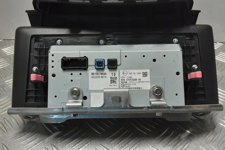 фото №9, Радио з навигация lexus nx _z1_ 8611078040 2.5l 2017