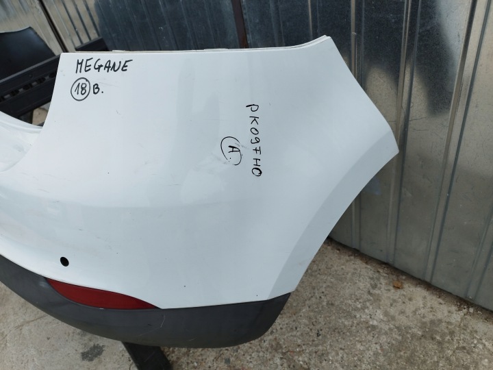 фото №11, Бампер задній  pod pdc renault megane iii колір ov369 5d 2008-2012 хетчбек