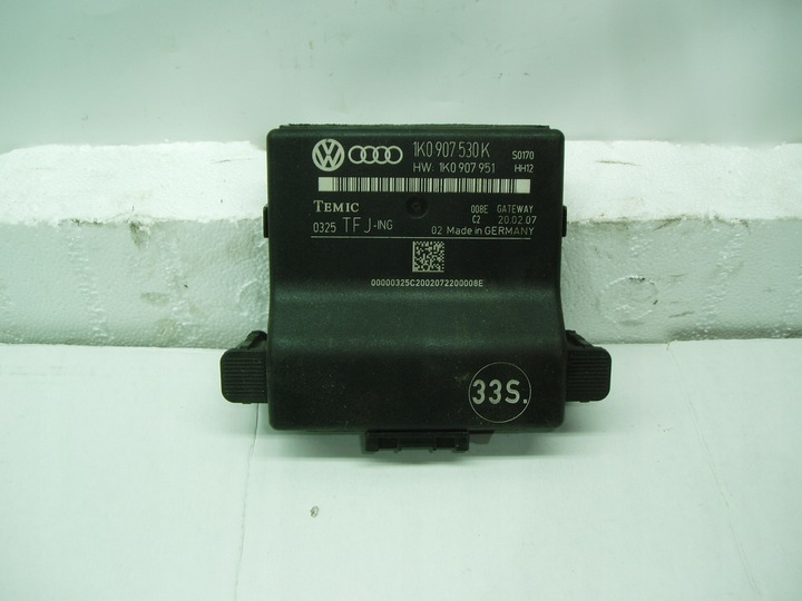 фото №1, Модуль блок керування шлюз seat altea leon passat b6 golf 1k0907530k