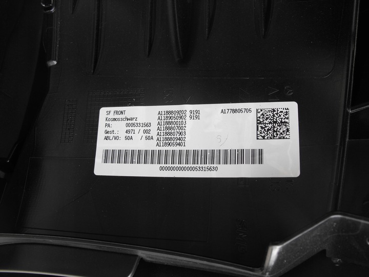 фото №8, Mercedes cla w118 c118 рестайлинг amg gt решётка радиатора решётка бампер перед передний бампер