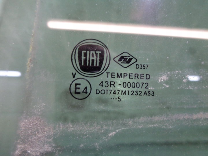 фото №2, Стекло боковая дверь fiat panda 3 iii 2015r. левая задняя as3