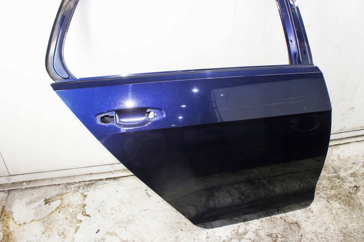фото №6, Qi030 vvw golf vii ^ дверь правая зад atlantus синий металлик lh5x
