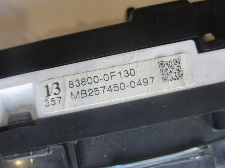 фото №6, Спідометр  прилади toyota verso 9-12 uk 1.6 b vvti бензин 83800-0f130