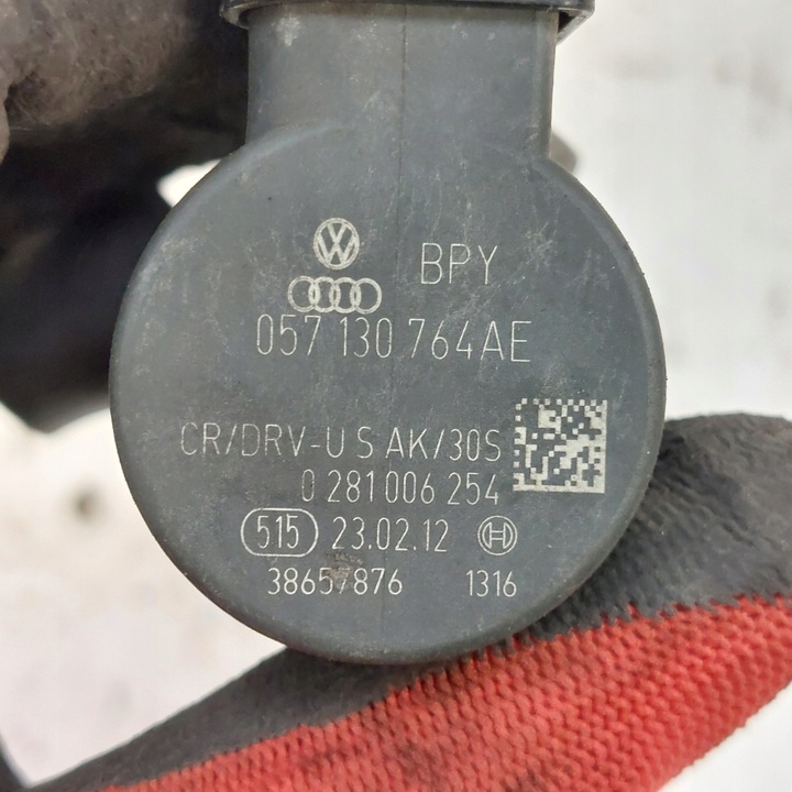 фото №12, Audi a7 3,0tdi планка впрыскивающий датчики 059130089bs 059130090ca