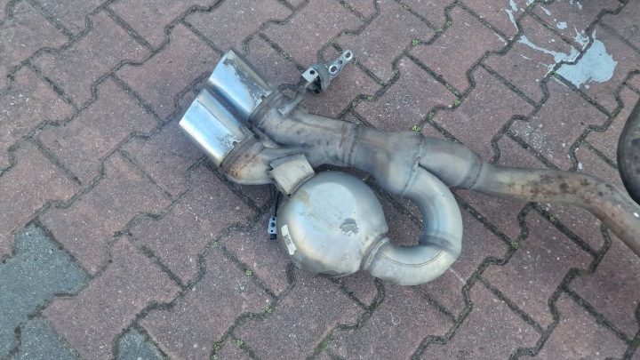 фото №4, Глушник вихлоп audi sq5 q5 8r 3.0 tdi biturbo активний 8r0253411d