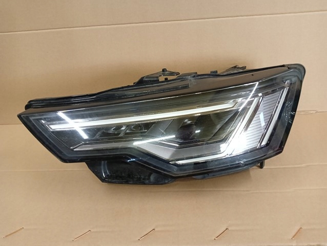 фото №1, Лампа левая фара левый audi a6 c8 4k полный led 2018-