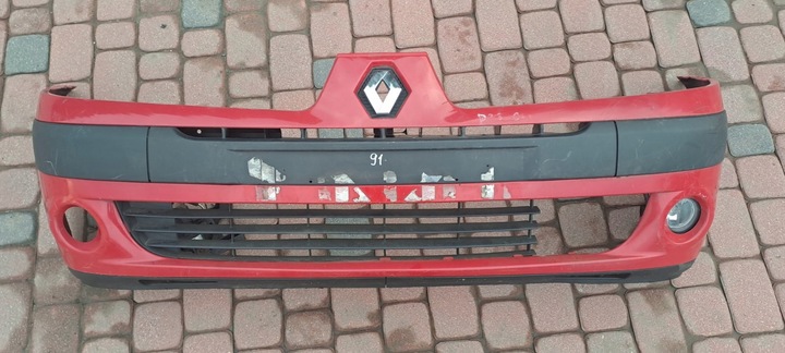 фото №1, Бампер переднє перед renault clio 2 ii ov 727 червоний