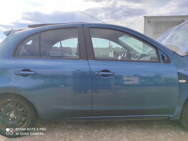 фото №7, Стекло задняя крышки зад 2013 nissan micra k13 рестайлинг