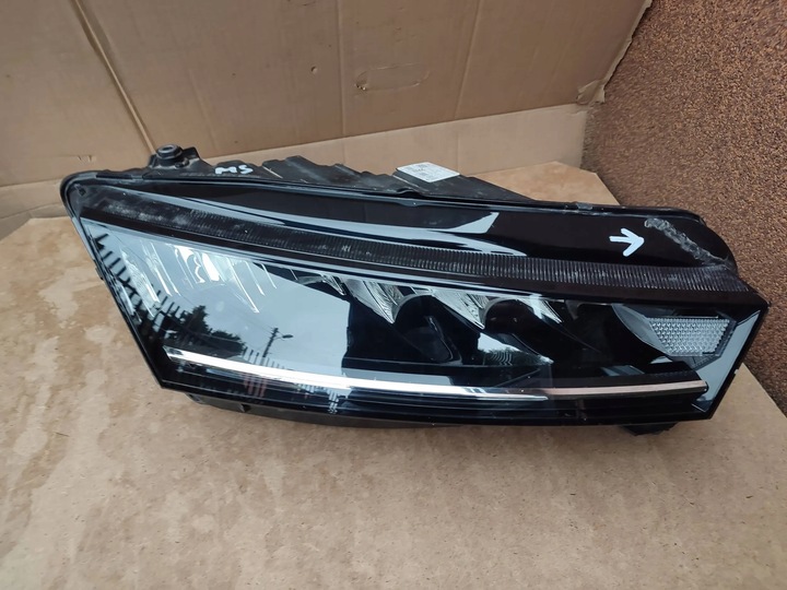 фото №1, Фара лампа правый перед skoda octavia iv mk4 2021 5e4941016 полный led